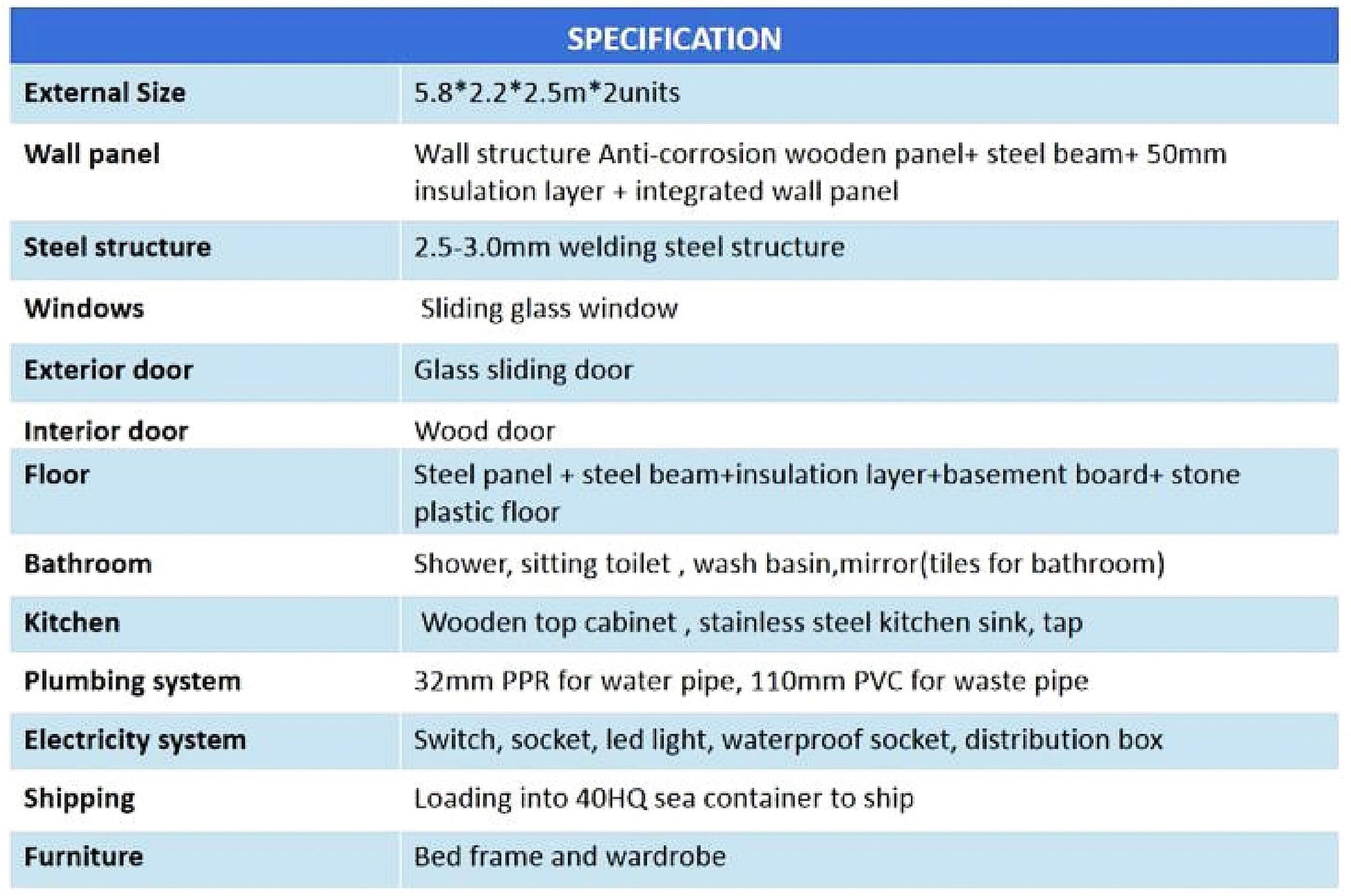 20 ft shipping container house