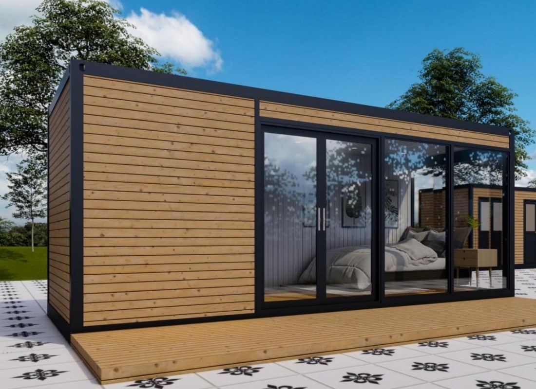 high end container homes