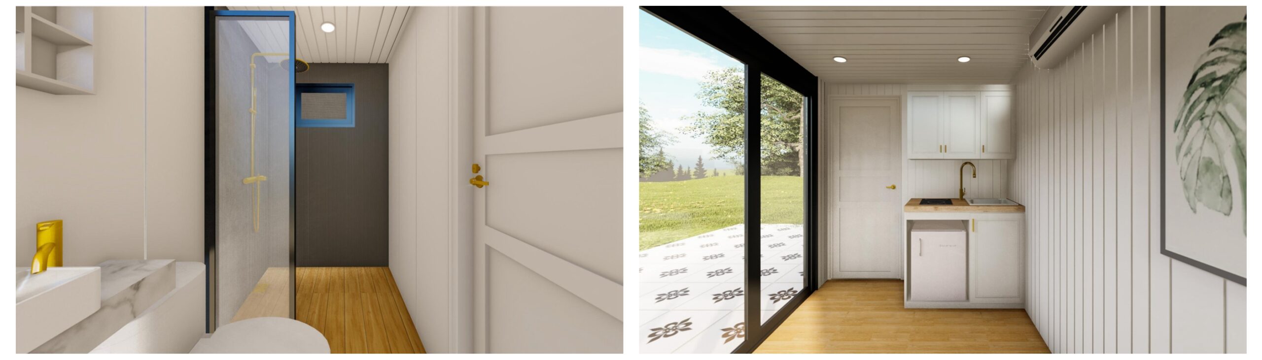 building a house with shipping containers