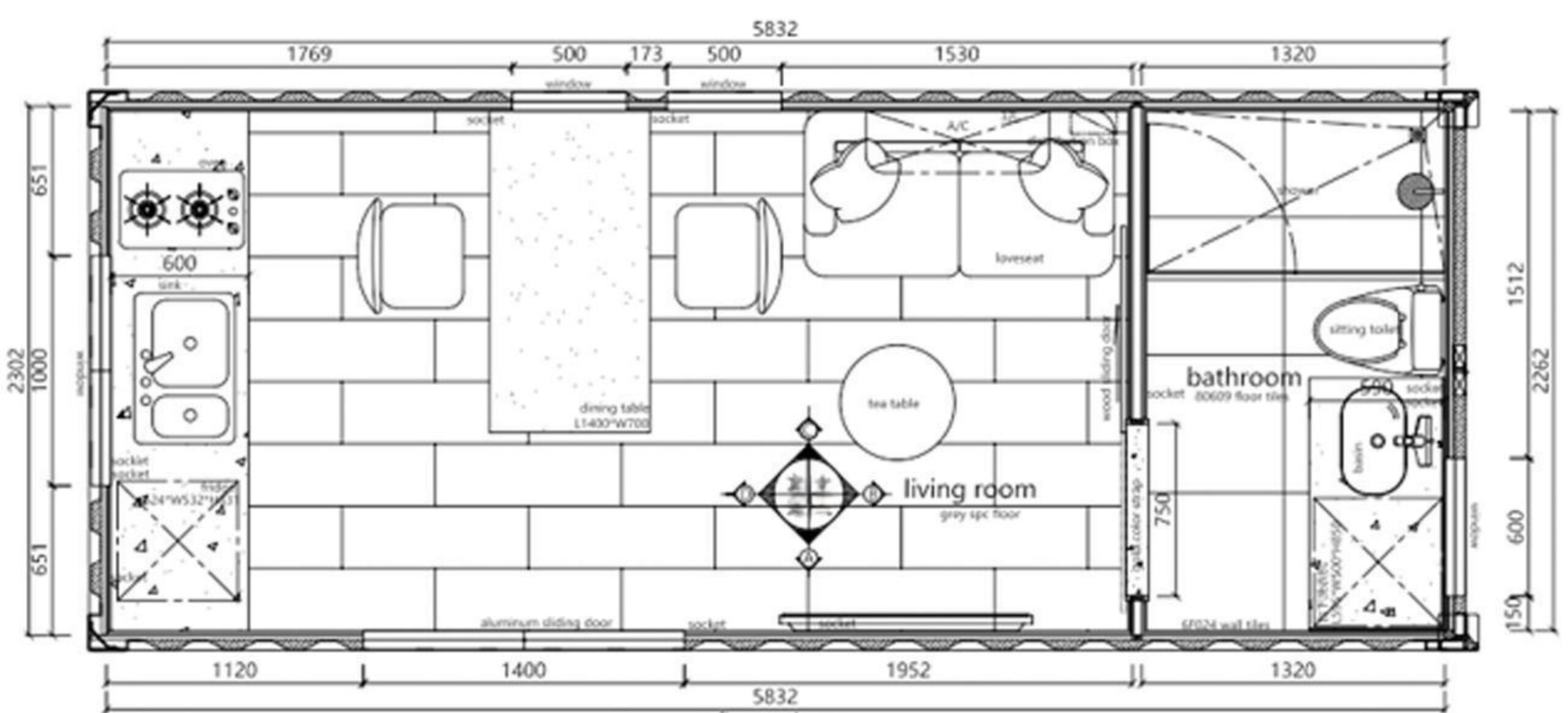 pre built container homes for sale