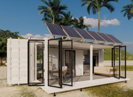 20ft shipping container cabin